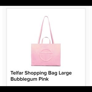 SOLD. Telfar Bag Large - Bubblegum